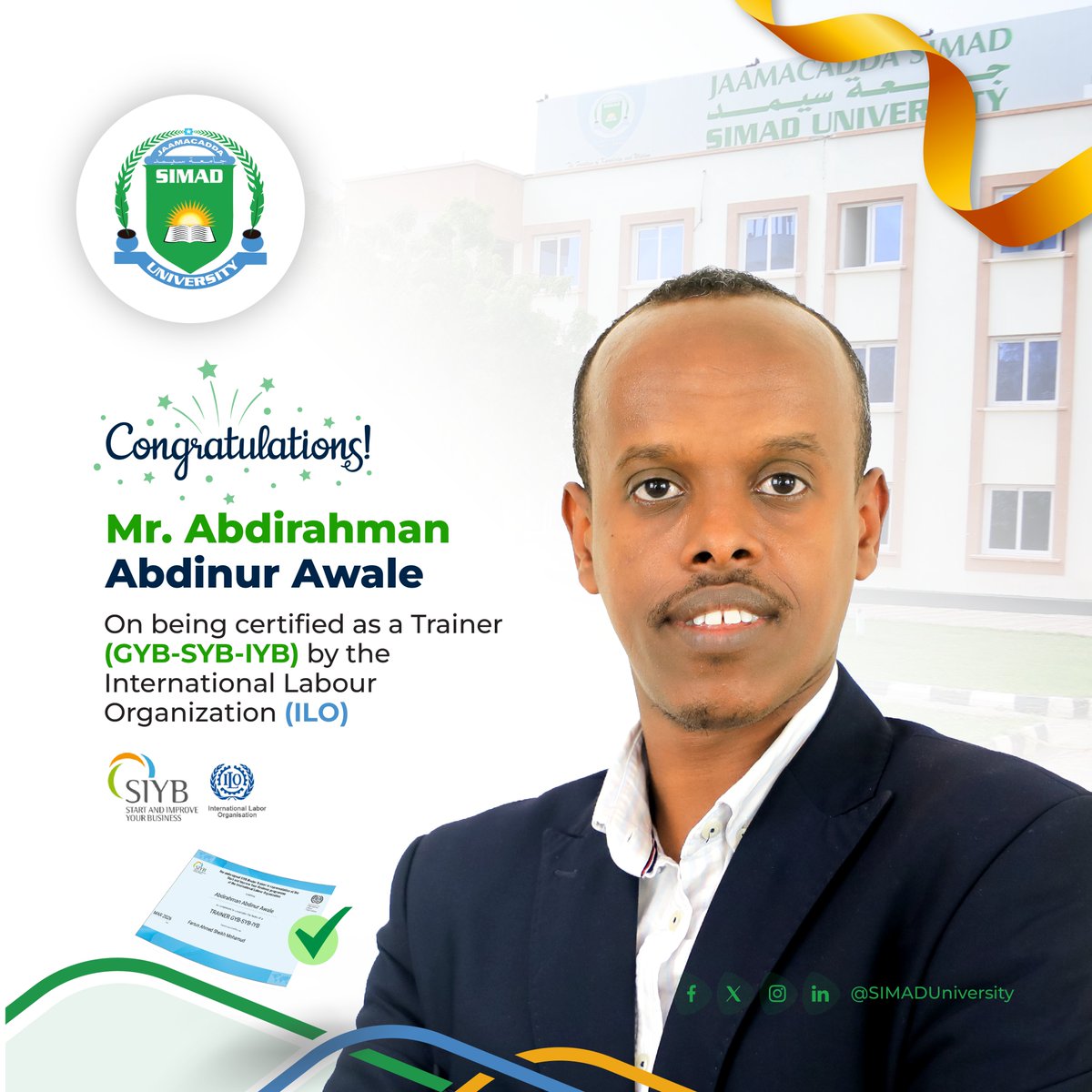 SIMAD University tweet media