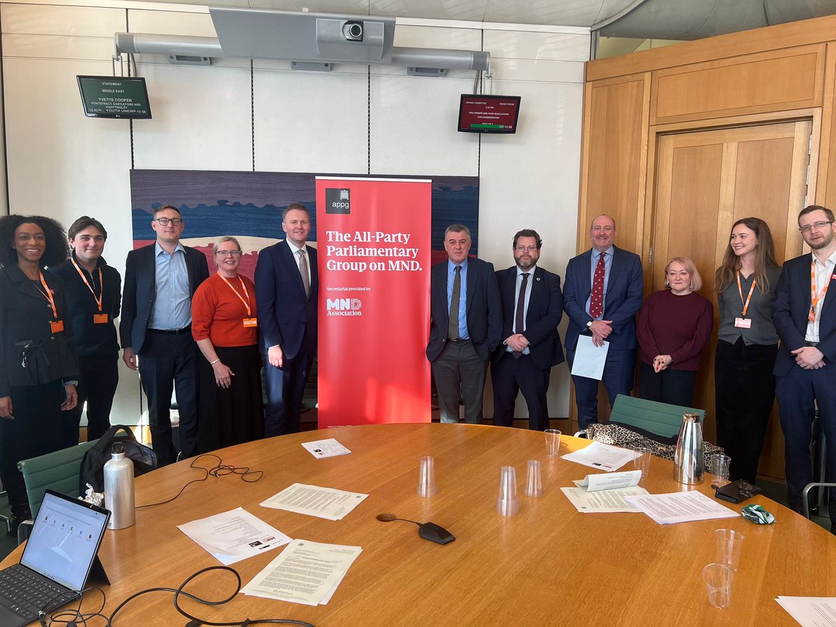 MND Association tweet media