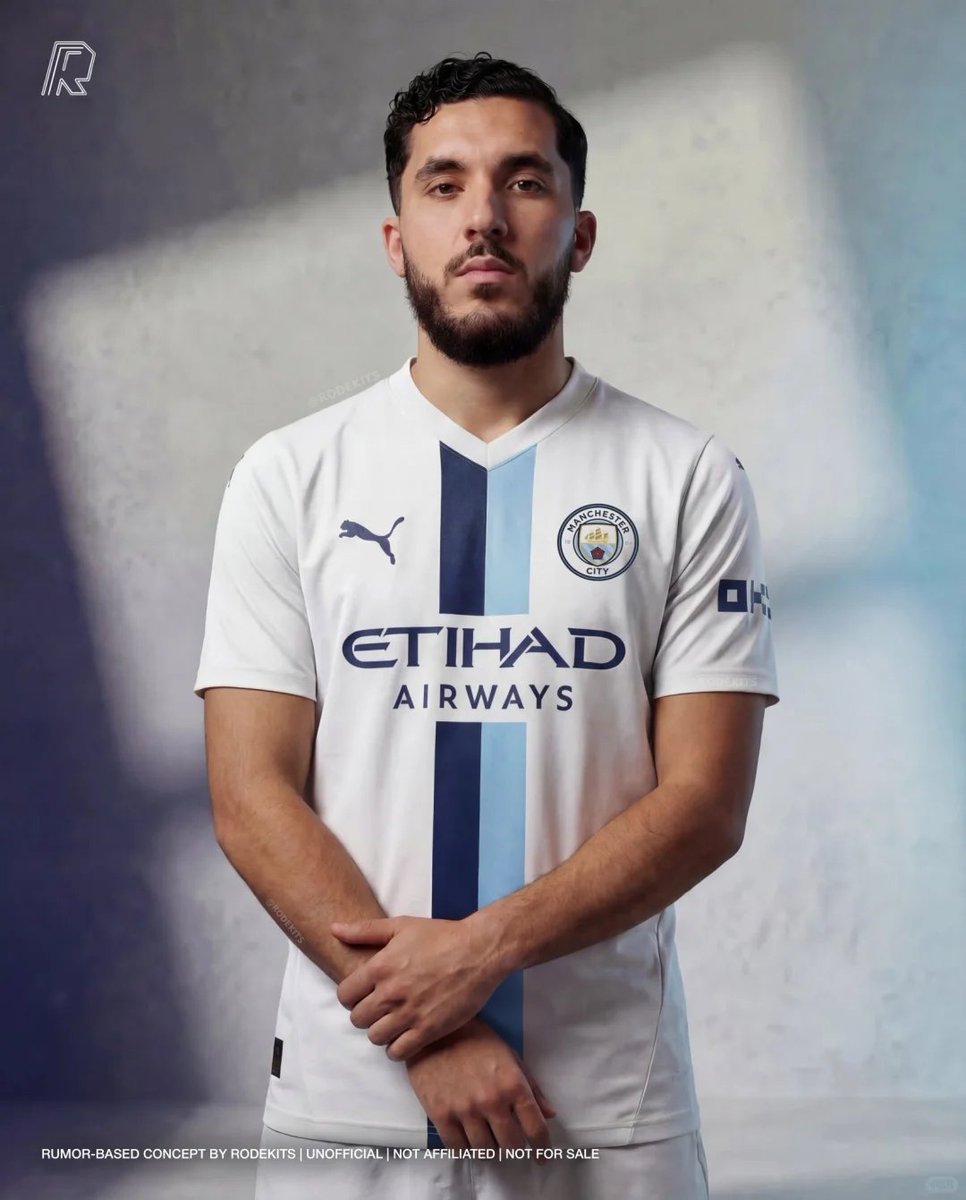 kitsdo777's tweet image. Whoa. 👀⚪️
Man City 2026/27 third kit concept just leaked. Clean or not?
Drop your rating 1-10 below! 🔥👇
#ManCity #MCFC #ThirdKit #ConceptKit #LeakedKit #26_27Season #SoccerJersey #KitConcept #RateThisKit #FootballFashion
