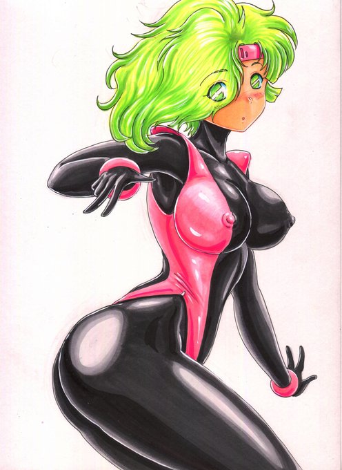 「戦闘メカ ザブングル」より
エルチ・カーゴ

コピック画 