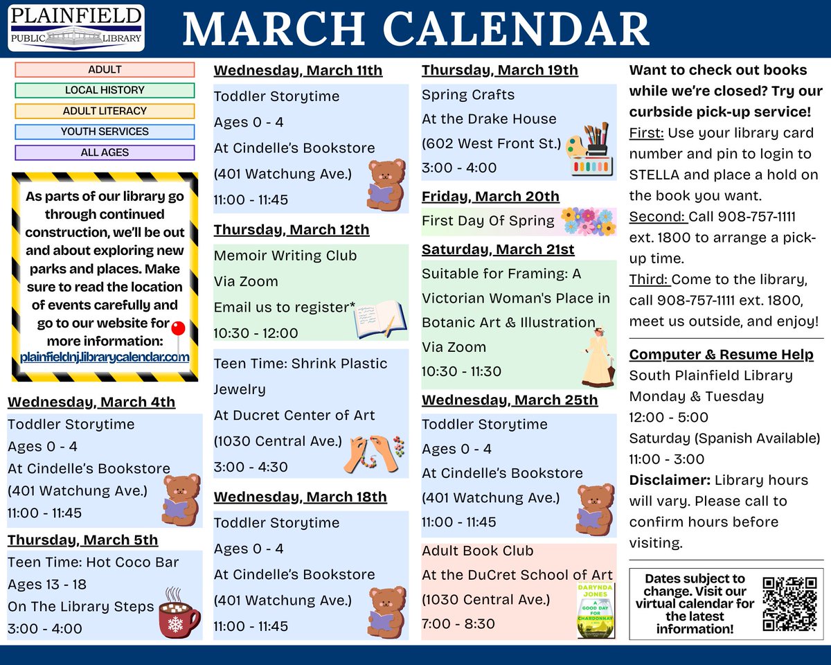 Plainfield Library tweet media