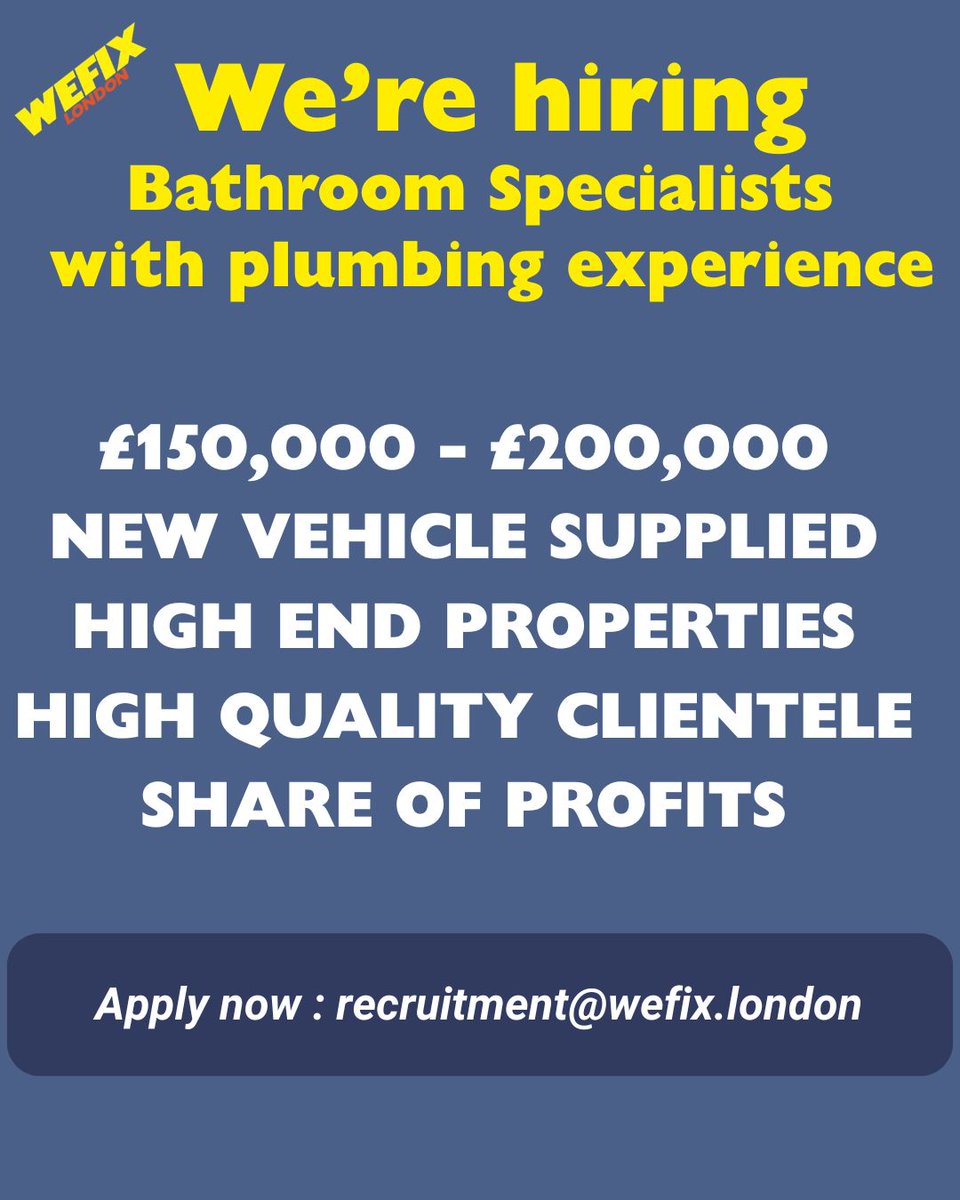 WeFix London tweet media