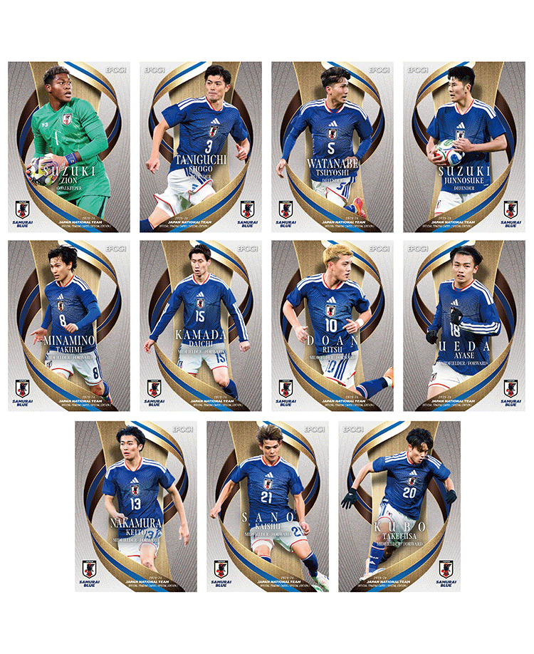 ⚽ 『EPOCH 2025-26 サッカー日本代表オフィシャルトレーディング
