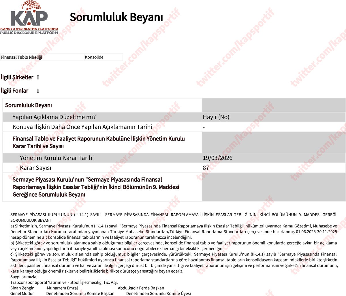 KAP Spor tweet media