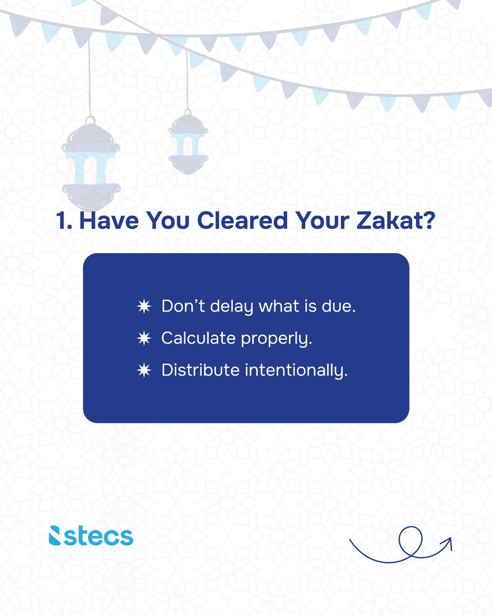 Stecsng's tweet image. Ramadan ends, but financial responsibilities don’t.

The strongest financial discipline is continuity.

Which of these are you focusing on before the crescent is sighted?

#EidPreparation #FinancialDiscipline #STECSCommunity #Ramadan