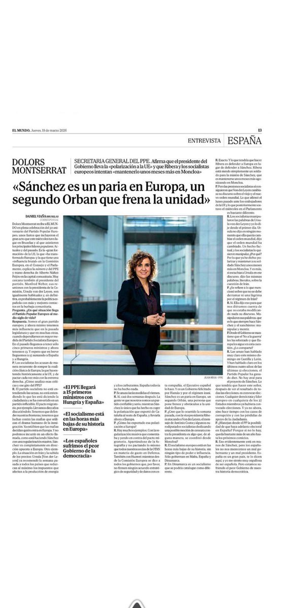 Dolors Montserrat tweet media