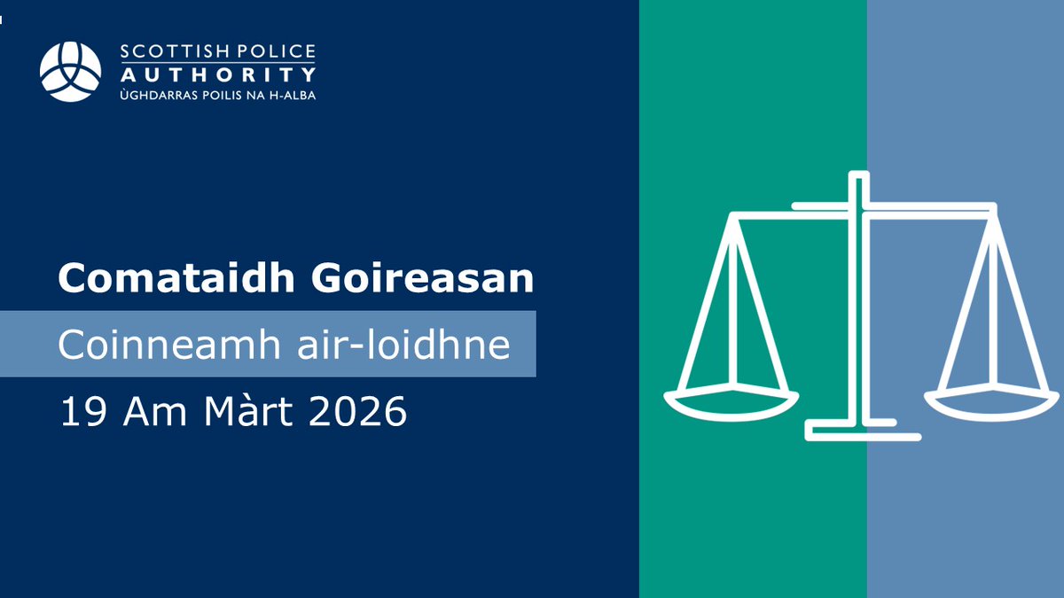 Scottish Police Authority tweet media