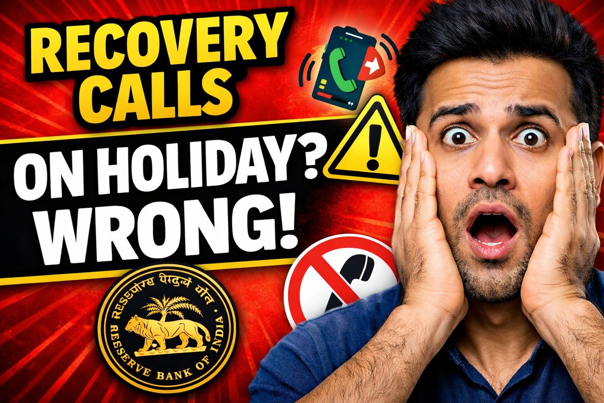 SyedRafi_SR's tweet image. ⚠️ Getting EMI recovery calls on holidays?
This is a clear violation of RBI rules 🚫
Don’t stay silent - take action!
Know your rights 
#RBIGuidelines #LoanHarassment #CreditCard #KnowYourRights #India