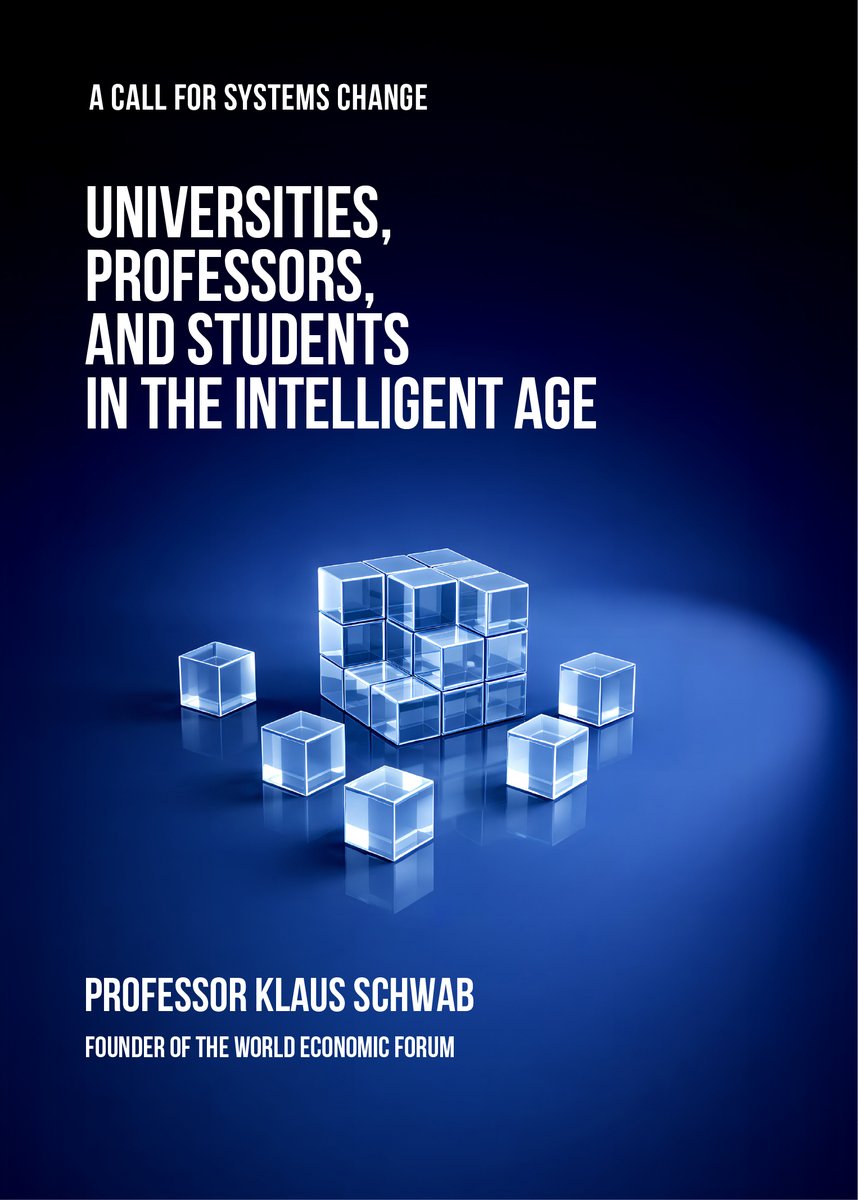 What will universities look like in the age of artificial intelligence?

<a href="/ProfKlausSchwab/">Klaus Schwab</a>'s newest book presents a compelling vision for how higher education must evolve to meet the demands of the 21st century.
➡️🔗books2read.com/Universities
#IntelligentAge