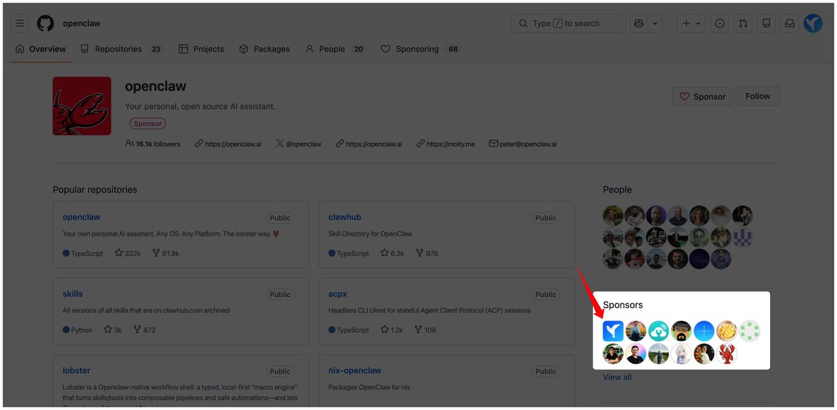 meAlexJohnson's tweet photo. GeeLark has officially sponsored
@openclaw
on #GitHub.   We believe in the power of open source and are excited to support such a dedicated project. 💪🏻 #OpenSource #GeeLark https://t.co/LEzg6rGuyA