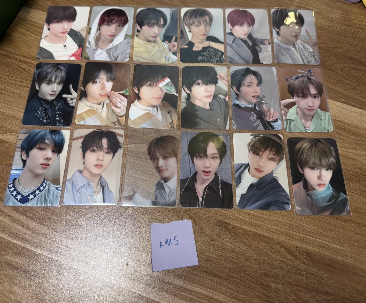 clairesells1030's tweet photo. [🇲🇾 MY ONLY]

WTS NCT Dream Jisung photocards pc 

Rm3 // Rm5 // Rm8 // Rm13 // Rm20 excl postage 

Postage rm7/wm em depends on postcode 

#pasarnct #pasarnctmy https://t.co/lrMcpBgyJN