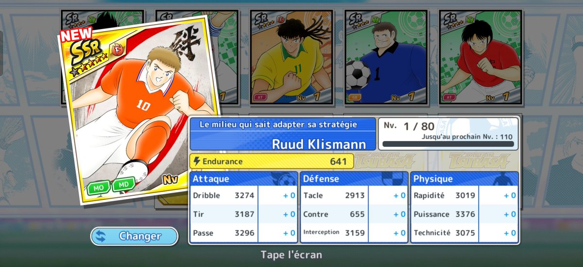 CTDTSung's tweet photo. 4 steps et puis s'en vont 🏆

Pas le courage de tenter plus 😱

 #CaptainTsubasaDreamTeam https://t.co/vEsKU51rKr
