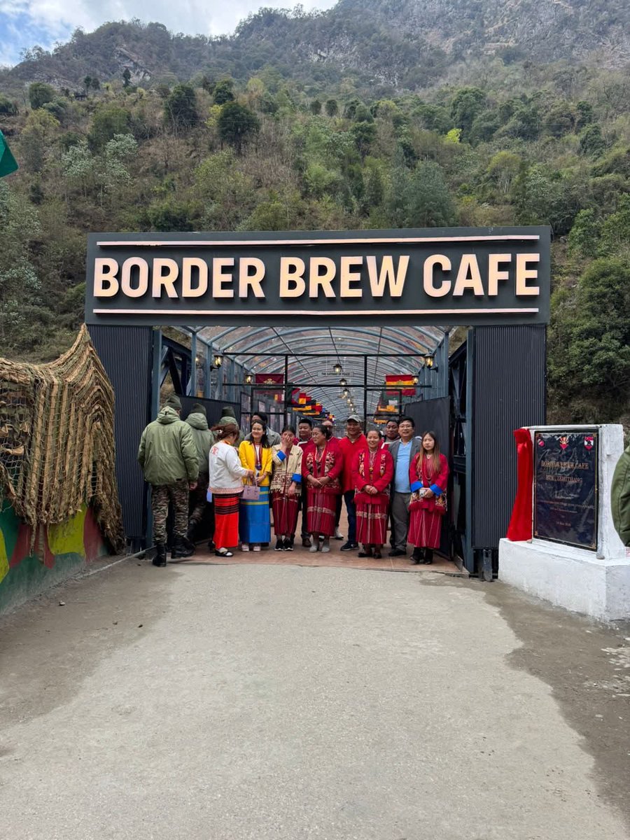 NortheastToday's tweet photo. #ArunachalPradesh | A new cafe managed by local Monpa women was inaugurated at Zemithang in Arunachal Pradesh on Thursday, aimed at promoting community development and sustainable tourism in remote border areas.

Read more..
https://t.co/MOustakviJ

#BorderBrewCafe #sustainabletourism #arunachaltourism #IndianArmy #Zemithang #NortheastToday