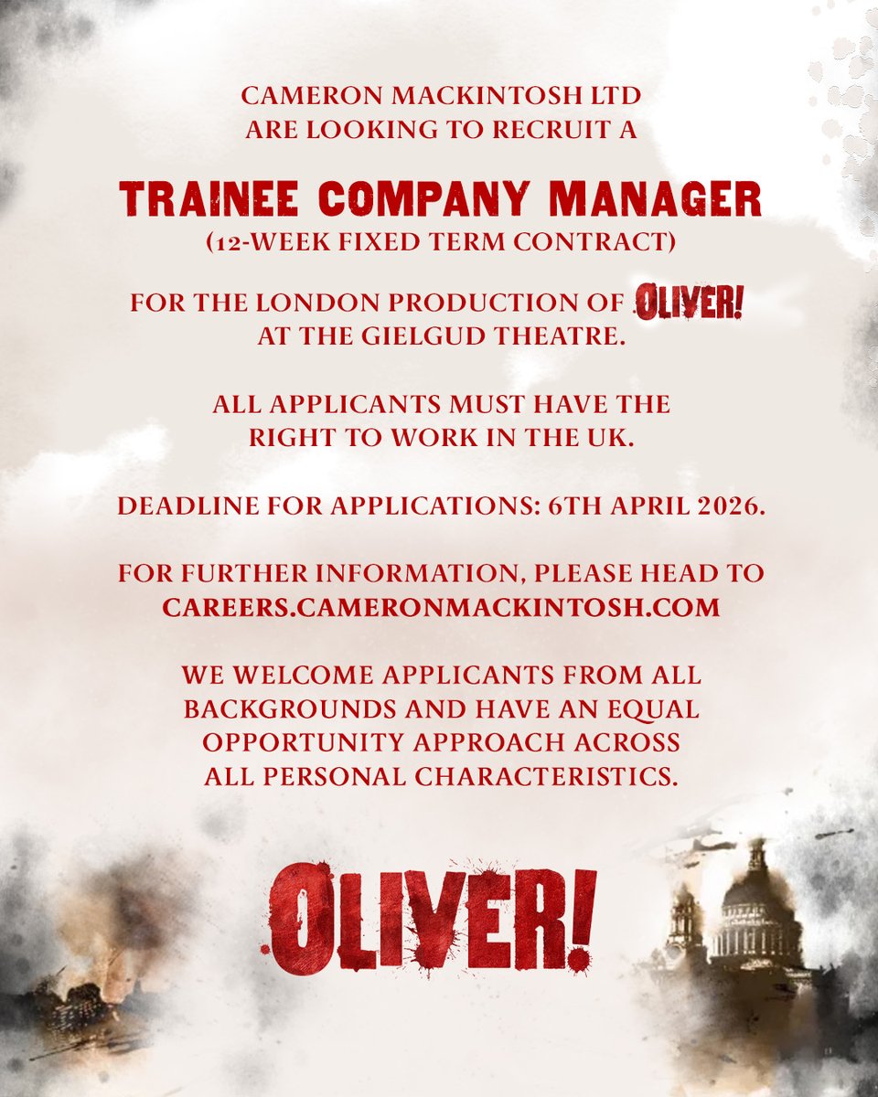 CameronMackintoshLtd tweet media