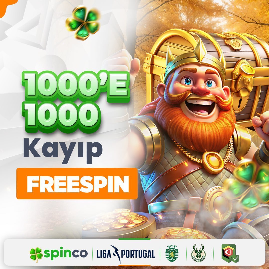 💥Her gün 00 00.'da Şartsız Kayıplarınıza Ek 200 FreeSpin İmkanı !

☑️ Gün içerisinde minimum 1000₺ kaybınıza, Kayıp Freespin hesabınızda! 

👉 cutt.ly/SpinCoSosyal
