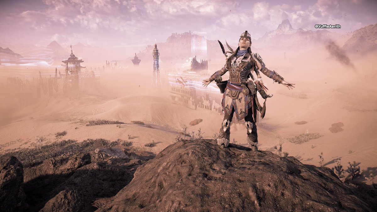 Yuffie & Aloy tweet media