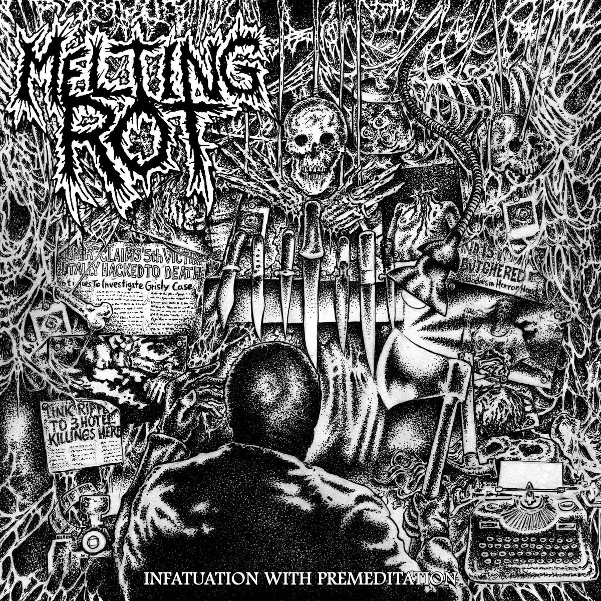 KMANRIFFSMetal's tweet photo. FULL FORCE FRIDAY:๐Mar 27 2โฃ7โฃ๐ง
MELTING ROT - Infatuation With Premeditation ๐บ๐ธโ๏ธ
2nd album from Aurora, IL, U.S. Death Metal/Grindcore outfitโ๏ธ
BCโก๏ธhttps://t.co/gzn5ab0GtDโ๏ธ
#MeltingRot #Infatuation #DeathMetal #Grindcore @hellshead666 #FFFMar27 #KMรคN https://t.co/q1WmBTv4VC