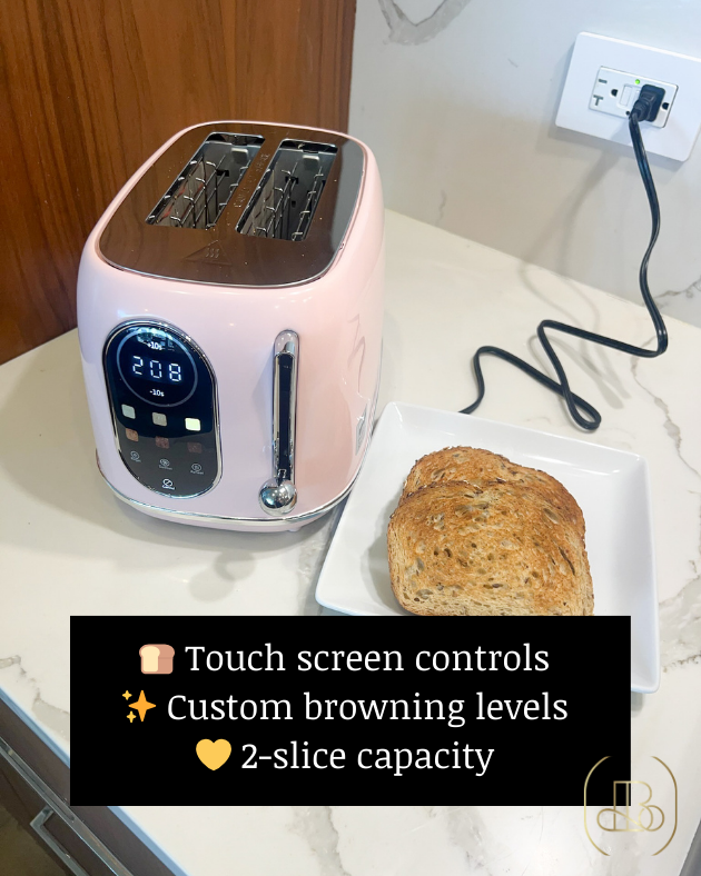 BubblyMoments's tweet image. Smarter mornings 🍞✨
 Touch Screen 2-Slice Toaster — custom toast every time 💛

🛒 Shop Here: amzn.to/4bjfytJ

#KitchenUpgrade #SmartAppliances