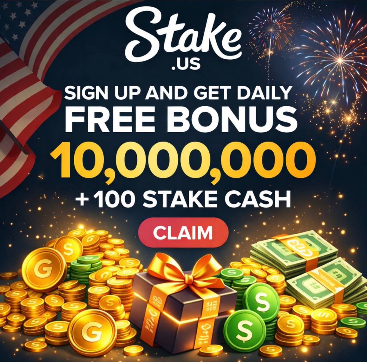 Stake.Us Rewards tweet media