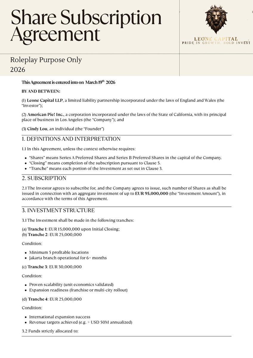 LEONE CAPITAL tweet media