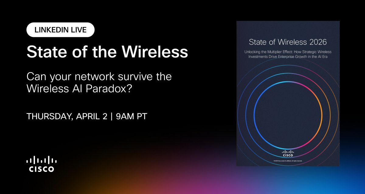 Cisco Enterprise Networking tweet media