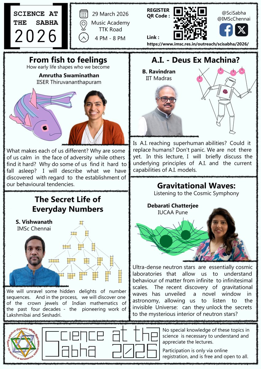 The Institute of Mathematical Sciences tweet media