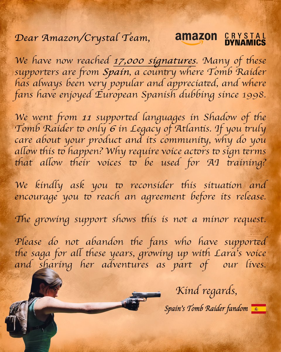 Sr. Croft tweet media