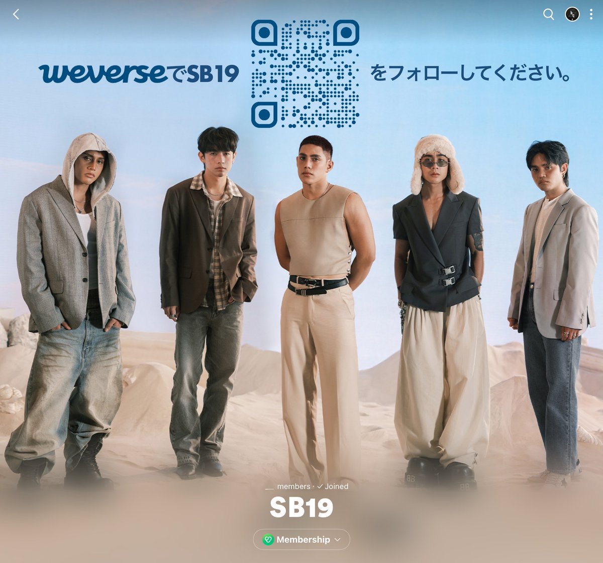 SB19ATinJapan's tweet photo. みんなでWeverseにいますか？24時間でフォロワー10万人の目標を突破しよう！ 出来るでしょう？そうだね、A'TIN？

Let’s all hop into Weverse and beat the goal of 100,000 followers in 24 hours! We can do this! Right, A’TIN?

🔗 https://t.co/qCmLib5F5k

WEVERSE IN OUR ZONE
@SB19Official #SB19
#WeverseWithSB19