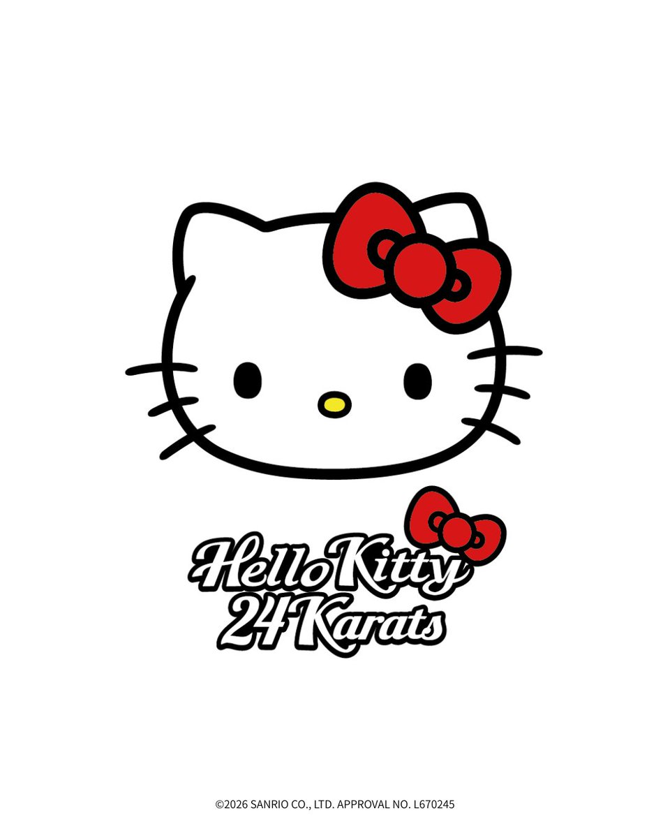Hello Kitty × 24karats White or Black? – Coming Soon #sanrio