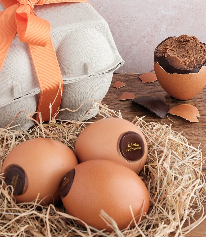 🥚JEU-CONCOURS DE #PÂQUES 🐔Qui de l’œuf ou de la poule est arrivé en premier ? 🤔Répondez avec créativité et tentez de remporter votre moulage Poule en Chocolat de Pâques 🍫 et son Oeuf Coquille Chocolat Praliné🎁: atelierduchocolat.fr/fr/actualites/… #jeuconcours #joyeusespaques