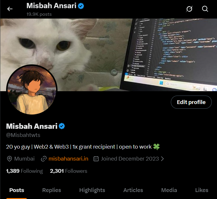 Misbah Ansari tweet media