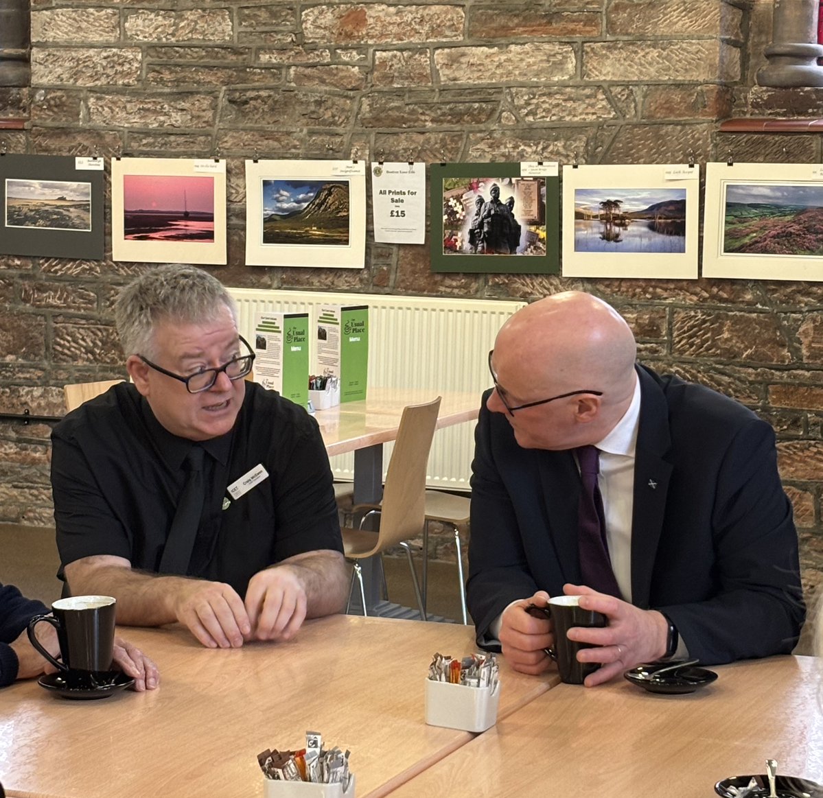 First Minister tweet media