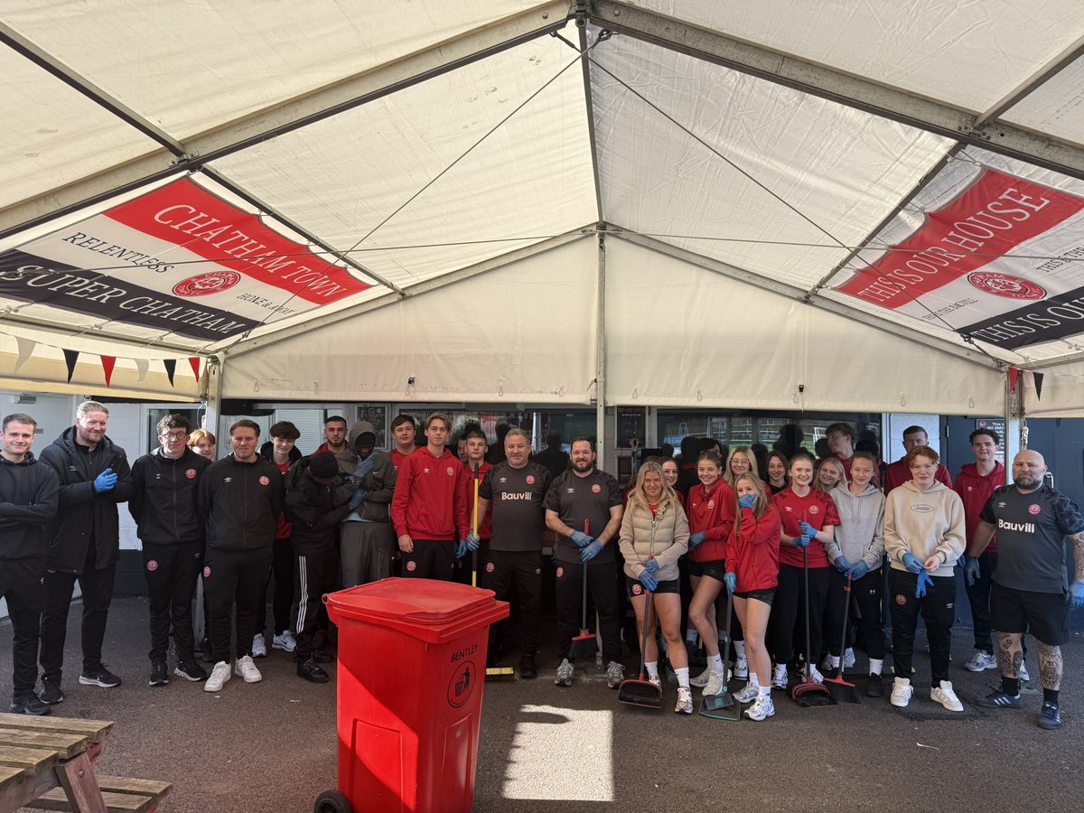 Chatham Town FC in the Community tweet media