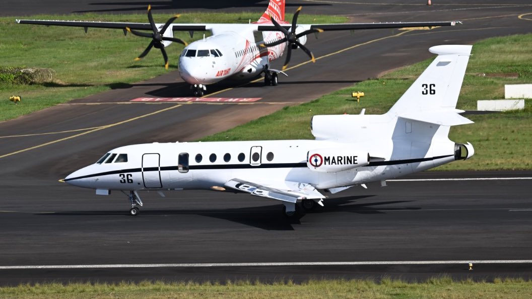 laurentalbaret's tweet image. [Notre Défense] Modernisation et renforcement des capacités : le dernier Falcon 200 Gardian en #Polynésie 🇫🇷 a été retiré du service le 18 mars 2026.
Les Falcon F50 Triton les remplacent progressivement, plus performants et ayant une plus grande autonomie ✈️  #NotreDéfense