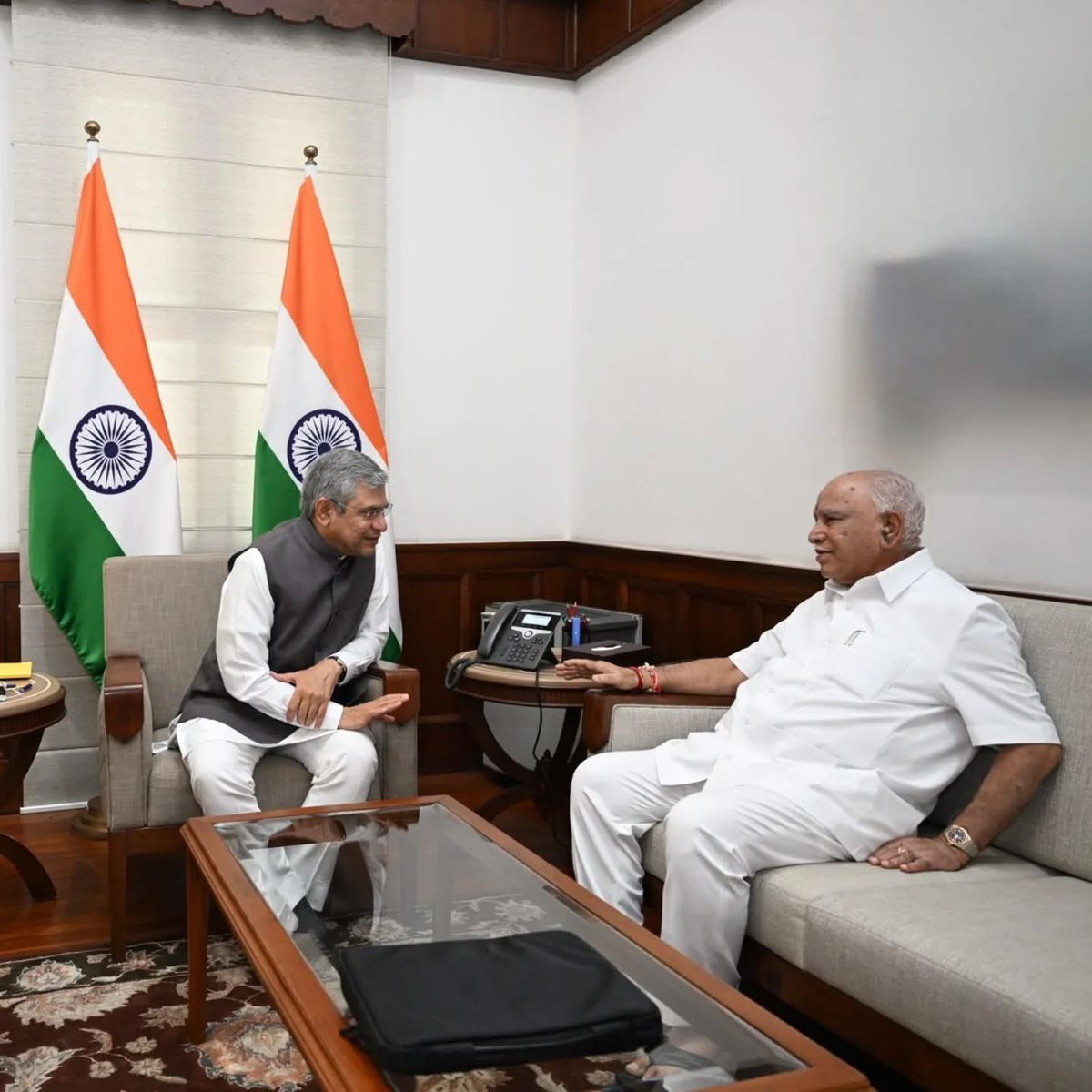 B.S.Yediyurappa tweet media