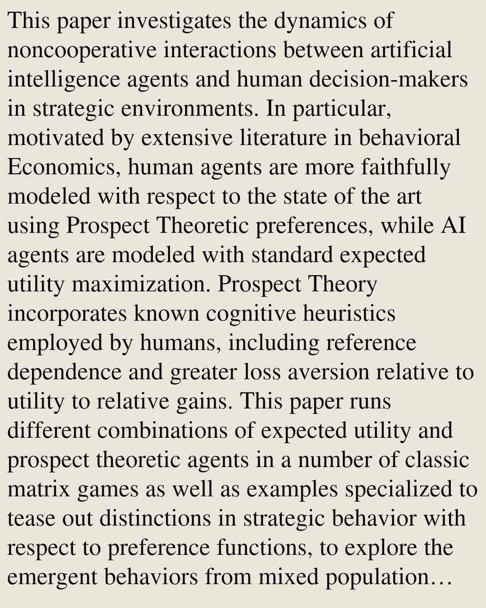 Game Theory Papers tweet media