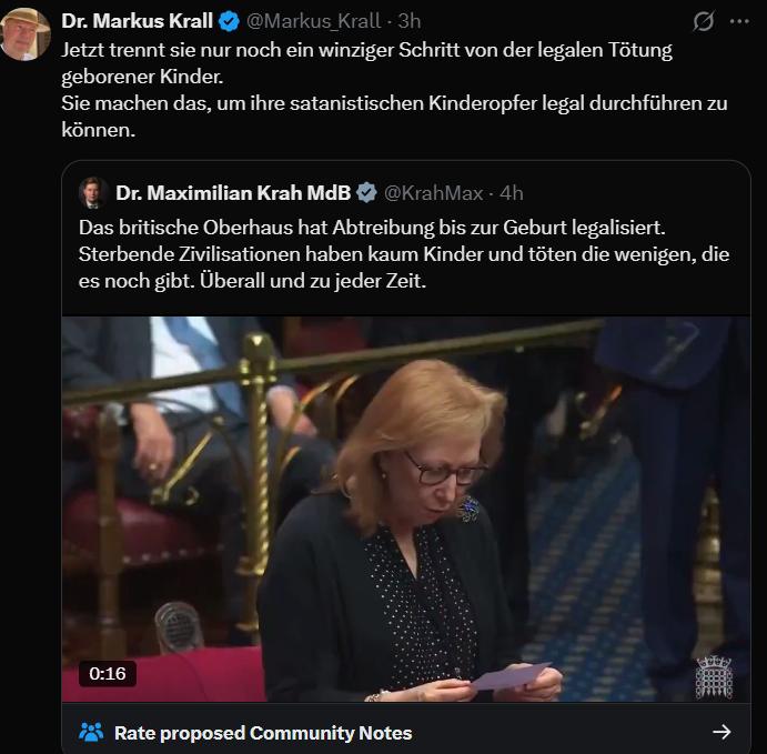 OsirisVomSirius's tweet image. #BREAKING #AFD in Wirklichkeit #QAnon Kontext: England hebt Strafen für Abtreibung auf, AffenhirnFD: Bald werden lebendige Kinder Geschlachtet? Kannste Dir nicht ausdenken?