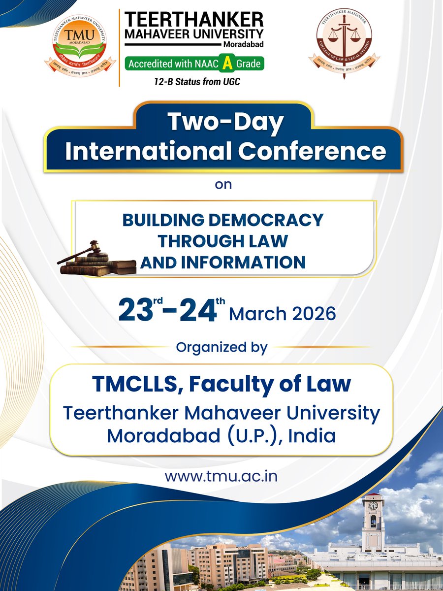 Teerthanker Mahaveer University tweet media