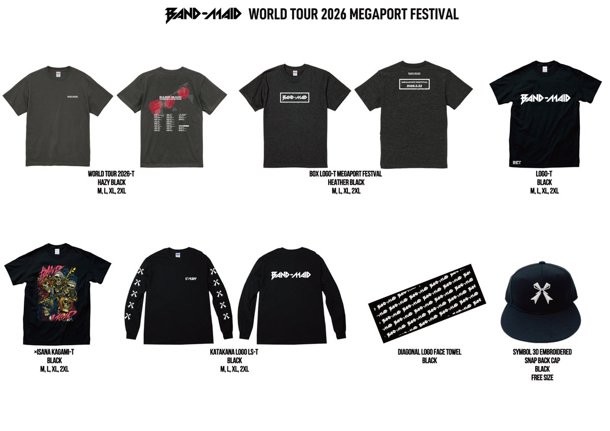 BAND-MAID #bandmaid tweet media