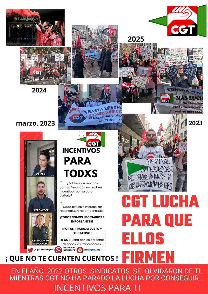 CGT CORTE INGLES tweet media