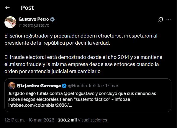 María Fernanda Cabal tweet media