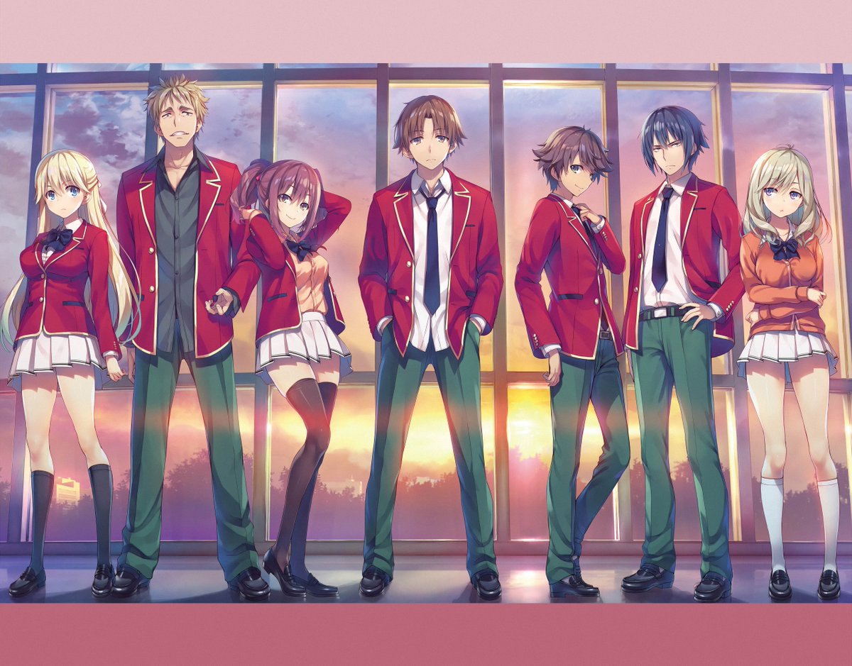 Classroom Of The Elite PERFECT SHOTS 📱💫✨ tweet media