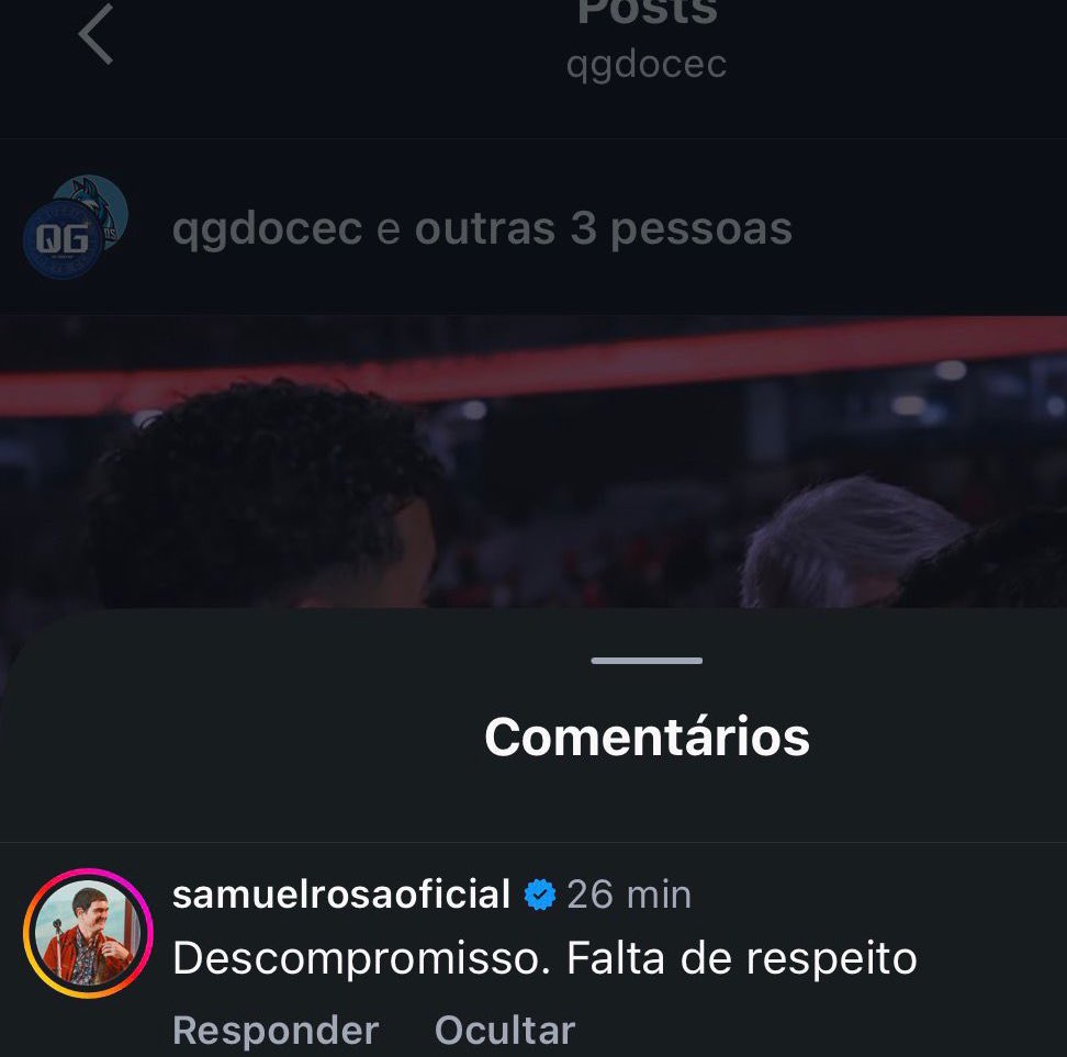 E eu ainda tenho que escutar e ler, que eu pego muito no pé do Willian

Porque ele também acerta, e quando ele acerta eu não falo nada 

VAI TOMAR NO CU, VC E O WILLIAN 

QUANDO ELE ACERTA????? ESSA DESGRAÇA ERA PARA TER SAÍDO JUNTO COM O MARLON 

DEPOIS DAQUELE PÊNALTI CONTRA O