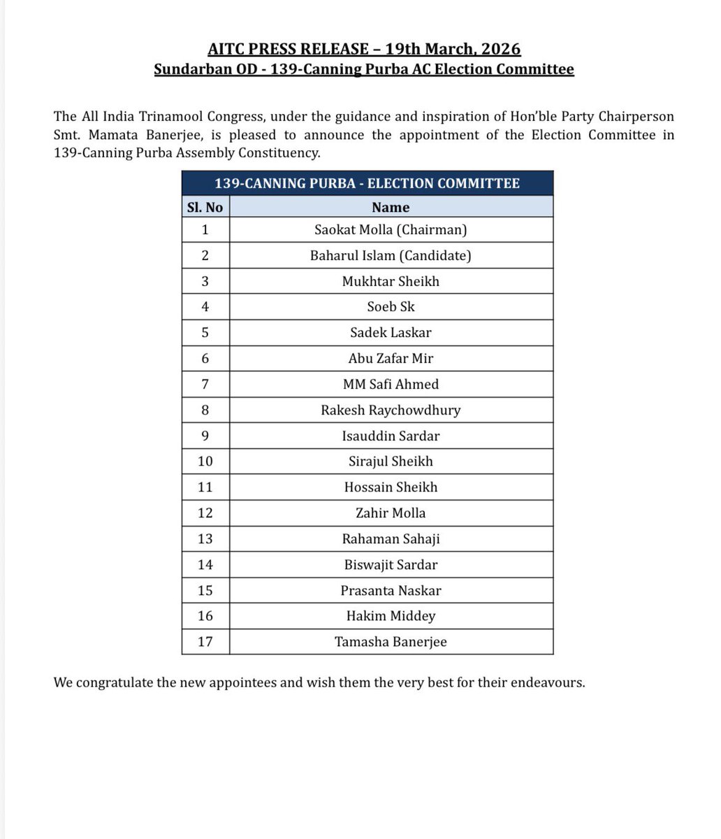 All India Trinamool Congress tweet media