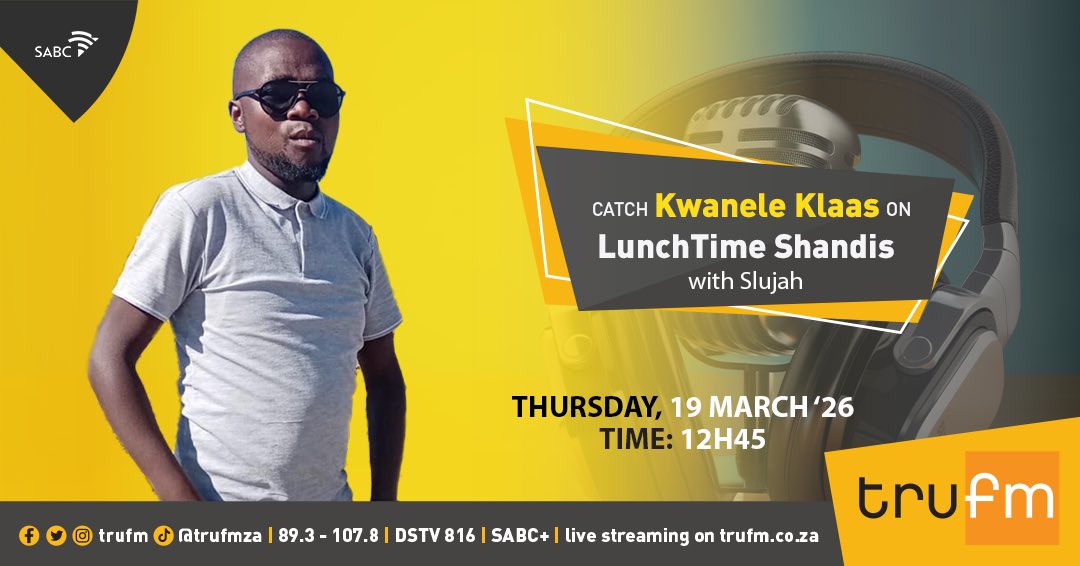 trufm's tweet image. #Giveback 

We’re joined by Kwanele Klaas from Ithemba Empowerment Solutions NPO, making a real impact by providing school uniforms, shoes, and sanitary towels to learners in our communities.
#LunchTimeShandis