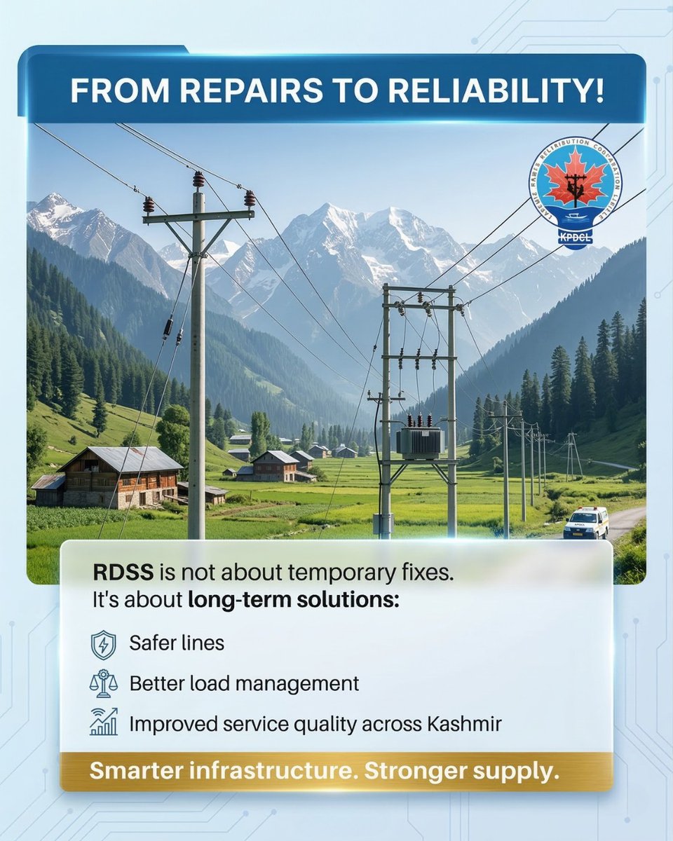 Kashmir Power Distribution Corporation Limited tweet media