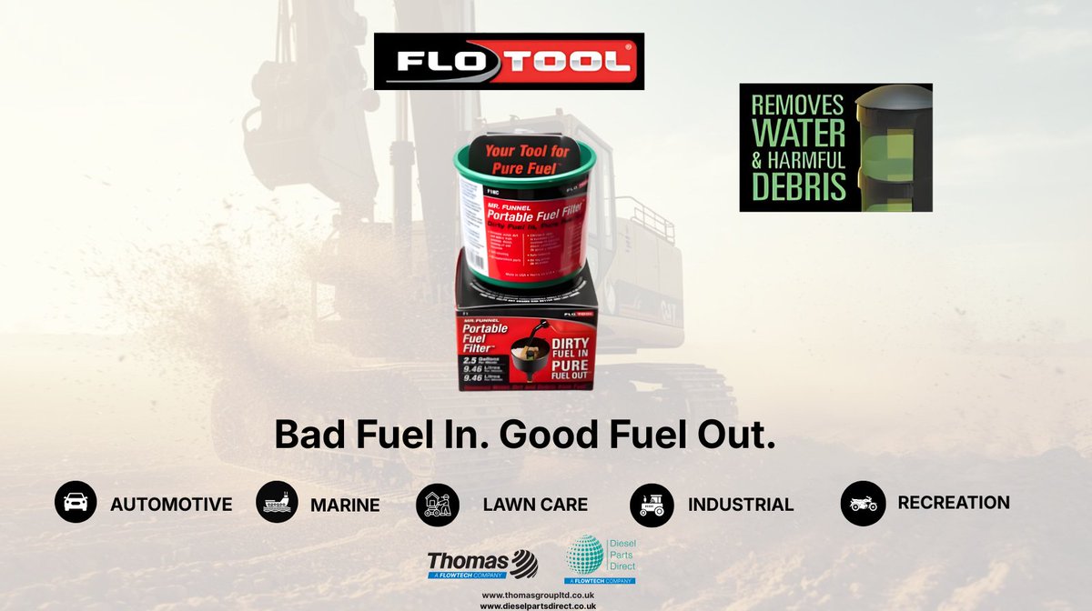 thomasgroupuk's tweet photo. Say hello to cleaner fuel and peak engine performance with the Mr Funnel Fuel Filter. Available From Stock. Visit https://t.co/t1PLb3VO4x today! https://t.co/Q9IePEQqz4