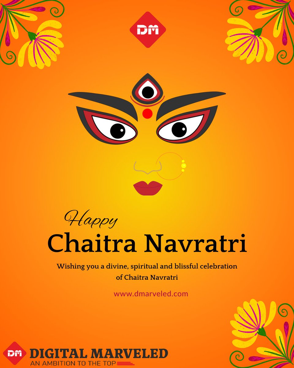 DMarveled's tweet photo. Wishing you a joyful and inspiring Chaitra Navratri🌼
#ChaitraNavratri #Navratri2026 #HappyNavratri #MaaDurgaBlessings #FestivalVibes #IndianCulture #SpiritualGrowth #NewBeginnings #PositiveEnergy #DivinePower #FestiveMood #DigitalMarveled #ContentCreation #ContentCreator https://t.co/76bE9VZ0M3