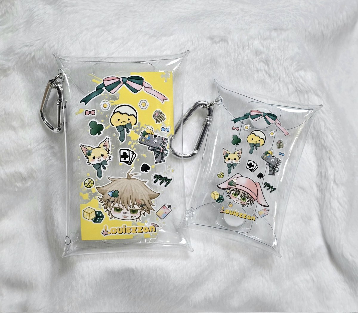 #LZ_art
파츠들 한땀한땀 그린걸로 꾸며서
루이쨘 파우치 만들기💛
여기에 굿즈 넣어서 꾸미고 다니면 된다구요?