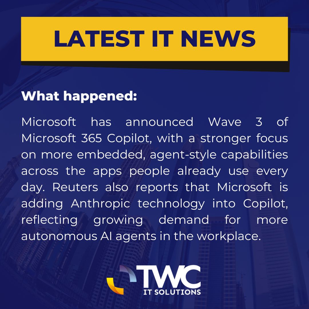 TWC IT Solutions | IT Support. Internet. Telephony tweet media